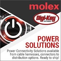 Digi-Key Electronics 与 Molex 联手推出推广电源连接解决方案的“聚焦电源”活动